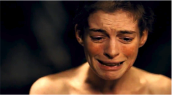 Les Miserable (Hooper, 2012) the sorrow face
