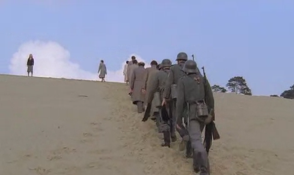 Click to view film clip in criticalcommons.org:  "Listening To/In Germany, Pale Mother"